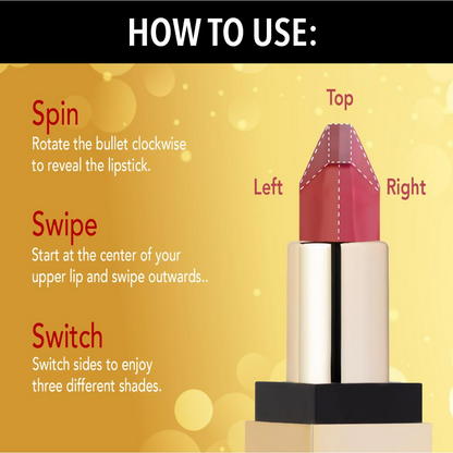 Blue Heaven 2-In-1 Dual Shade Lipstick - C3