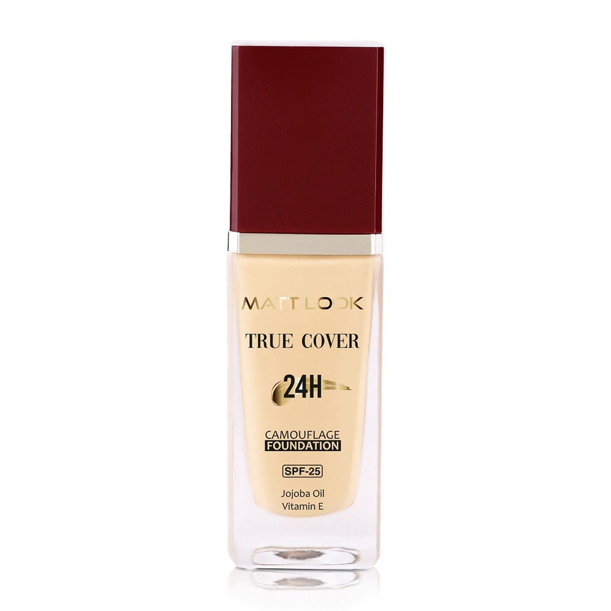 Matt Look True Cover Camouflage 24Hrs Long Stay Foundation - Warm Nude
