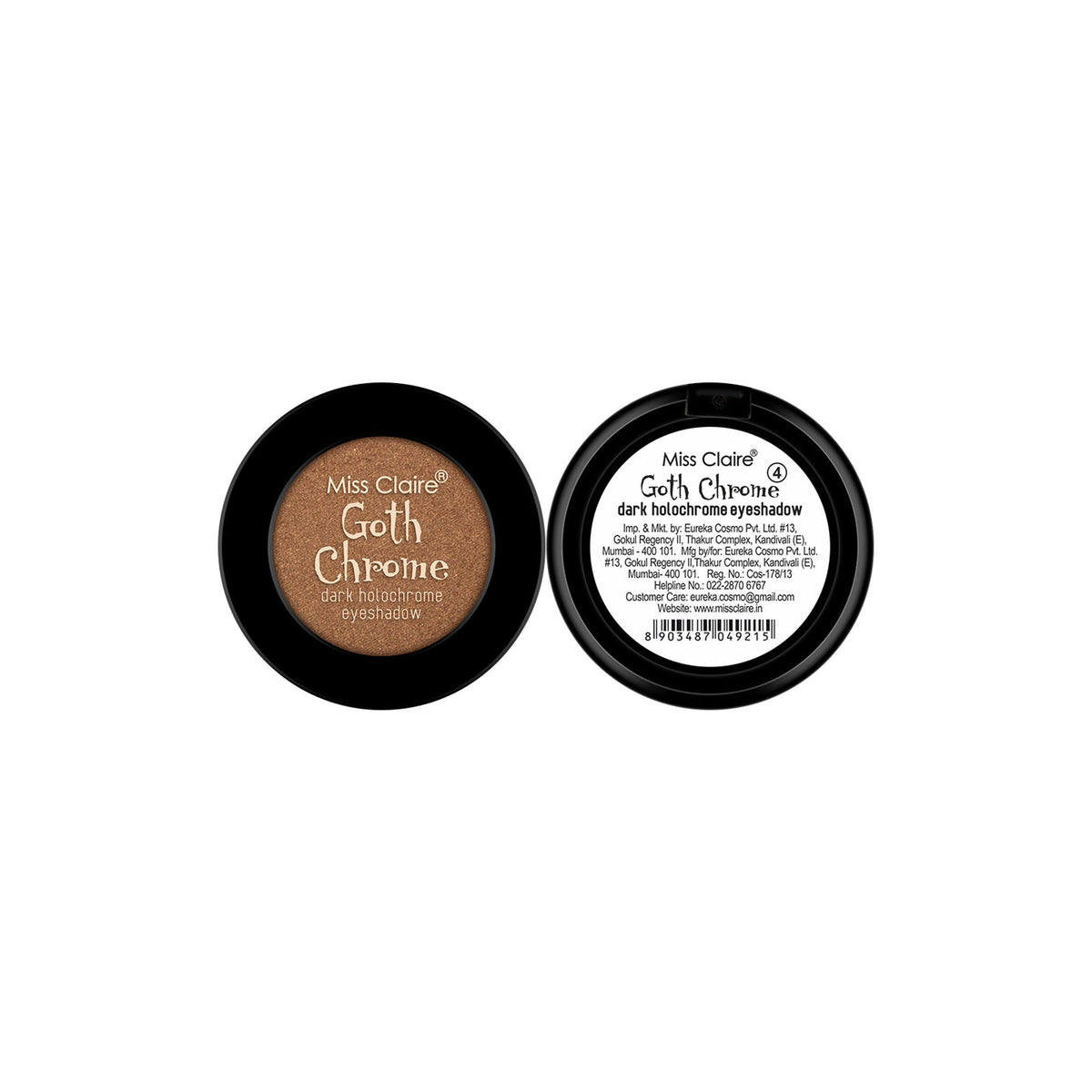 Miss Claire Goth Chrome Eyeshadow - 4