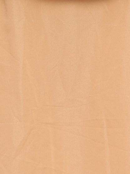 Souchii Women Cream-Coloured Floral Printed A-Line Dress