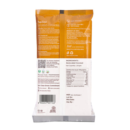 Pure & Sure Organic Desiccated Coconut Powder
