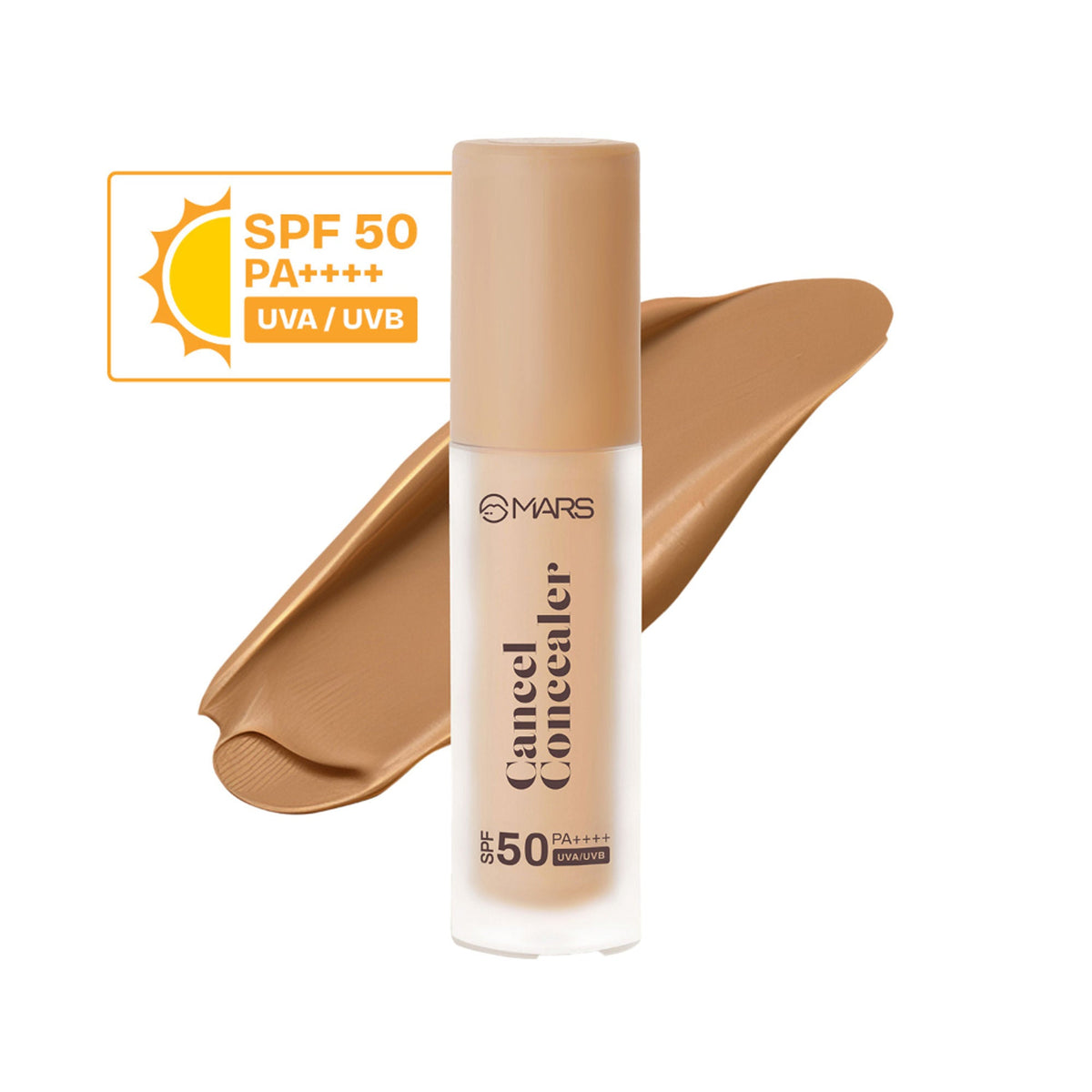 MARS Cosmetics SPF 50 PA++++ Cancel Concealer - 07 Caramel Charm
