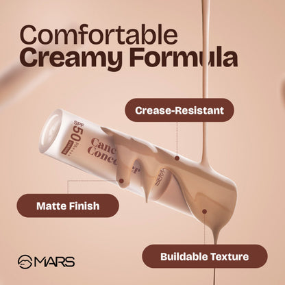 MARS Cosmetics SPF 50 PA++++ Cancel Concealer - 07 Caramel Charm