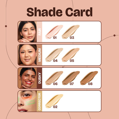 MARS Cosmetics SPF 50 PA++++ Cancel Concealer - 07 Caramel Charm