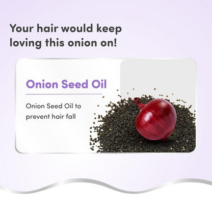 Mylo Care Anti Hair Fall Oil with Onion