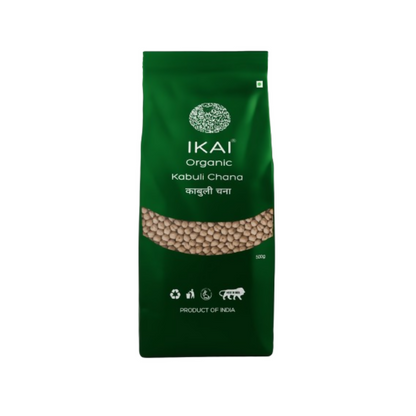 IKAI Organic Kabuli Chana (White Chickpea)