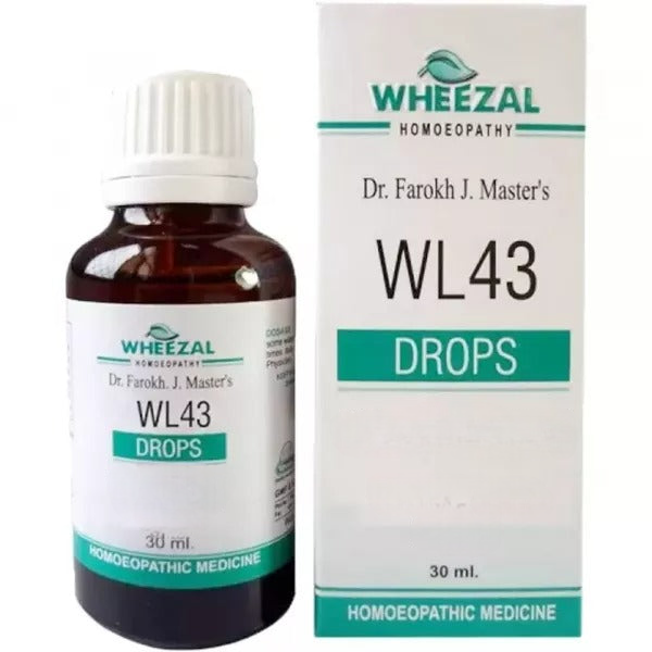 Wheezal Homeopathy WL-43 Drops