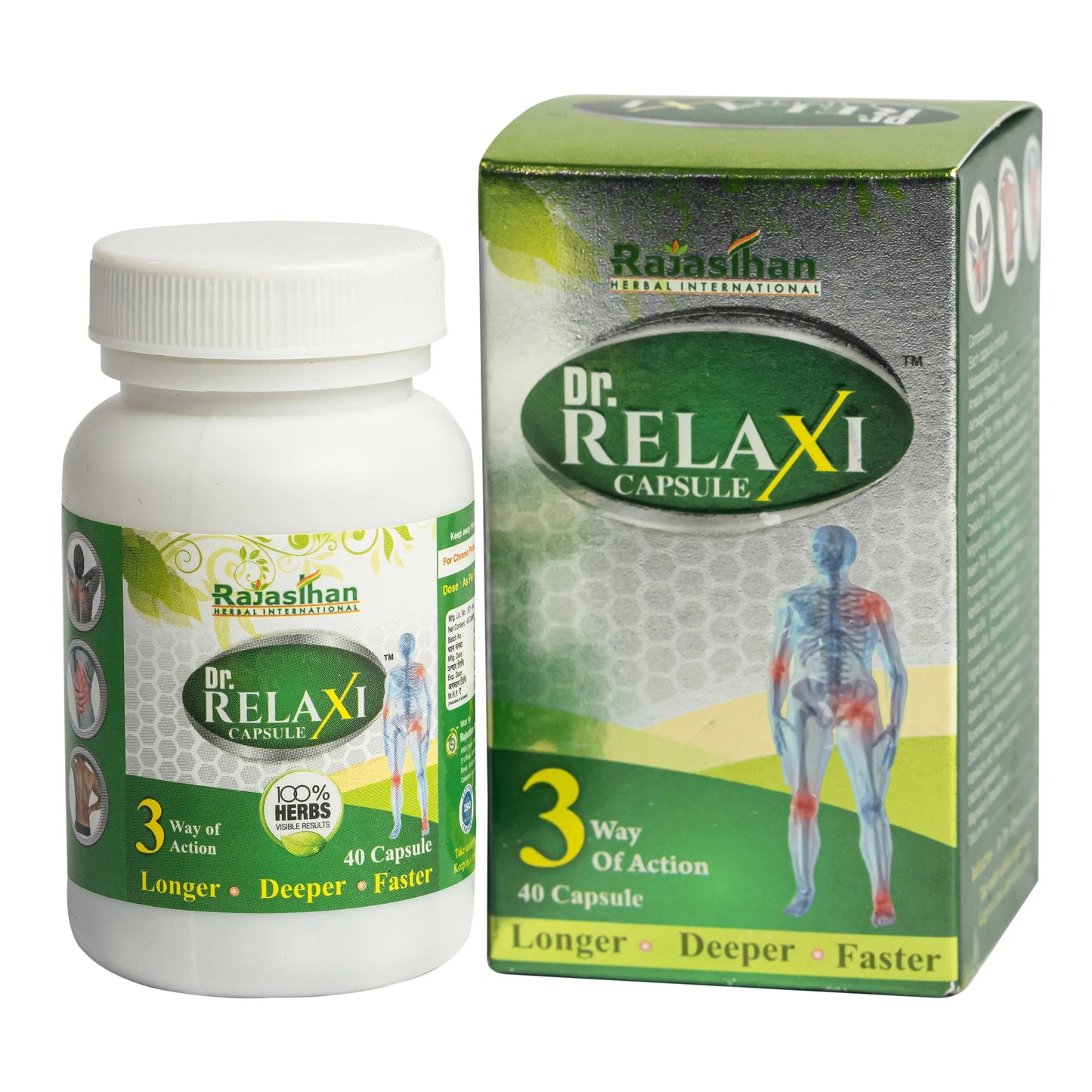 Dr Relaxi Herbal Capsules for Joints Pain and Comfort