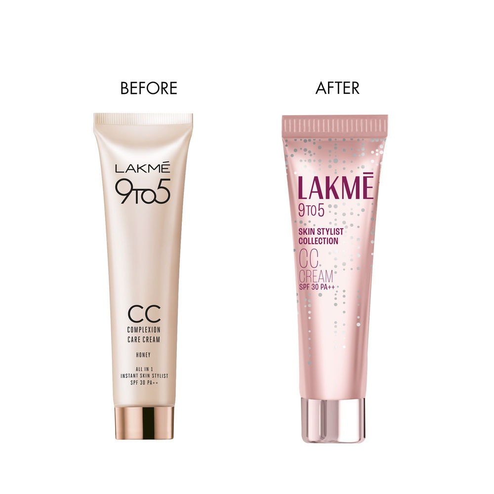 Lakme 9 To 5 Complexion Care Cc Face Cream SPF 30-Honey