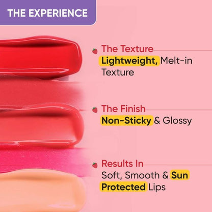 Dot & Key Gloss Boss Strawberry Red Lip Balm