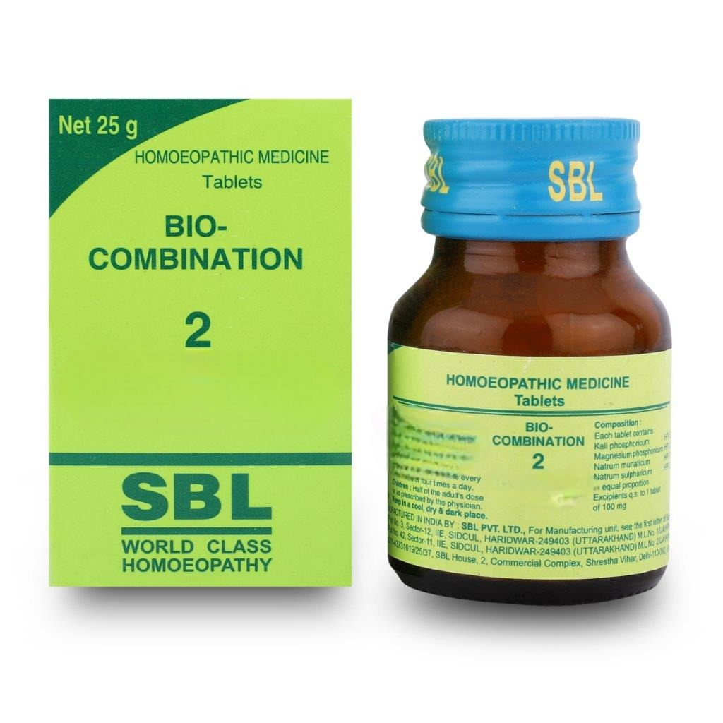 SBL Homeopathy Bio-Combination 2 Tablet