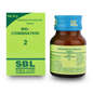 SBL Homeopathy Bio-Combination 2 Tablet