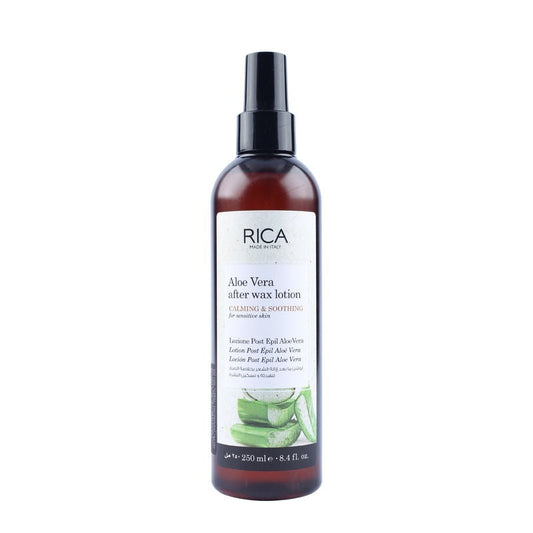 Rica Aloe Vera After Wax Lotion for Sensitive Skin With Sun Flower Oil, Jojoba Oil & Vitamin E