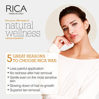 Rica Aloe Vera Roll On Lipo Wax Refill With Aloe Vera Extract