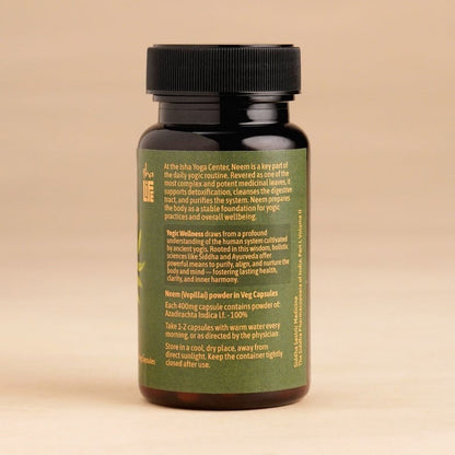Isha Arogya Neem Powder Veg Pills