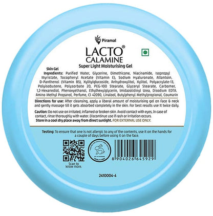 Lacto Calamine Light Moisturizing Gel