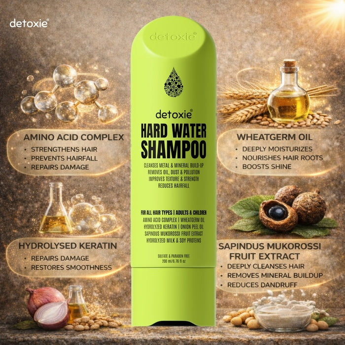 Detoxie Hard Water Relief & Hair Fall Control Pro Growth Shampoo