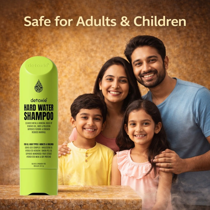 Detoxie Hard Water Relief & Hair Fall Control Pro Growth Shampoo