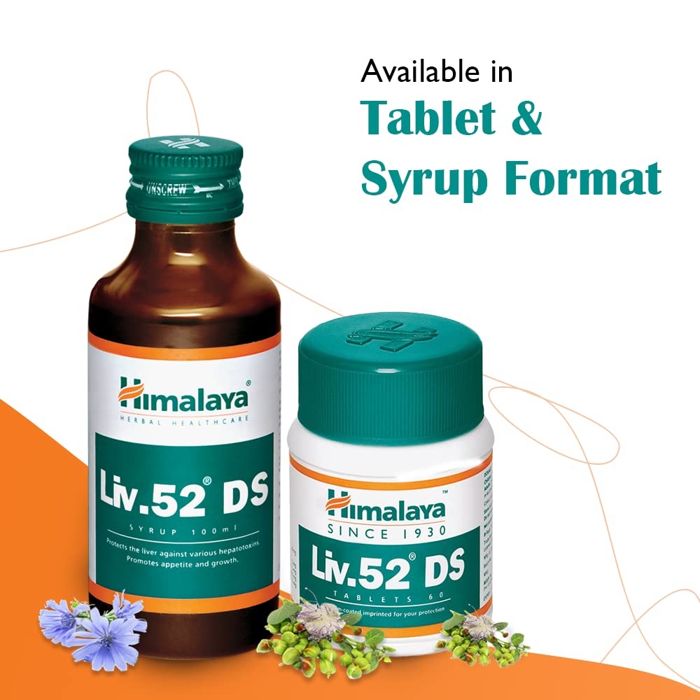 Himalaya Liv.52 DS Herbal Tablets