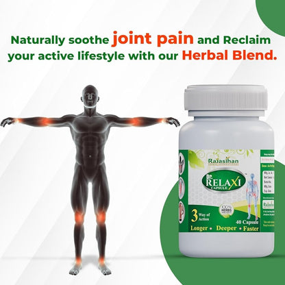 Dr Relaxi Herbal Capsules for Joints Pain and Comfort