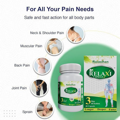 Dr Relaxi Herbal Capsules for Joints Pain and Comfort