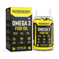 Nutracology Omega 3 Fish Oil 1000mg Capsules with Fish oil EPA + DHA Enriched Sofgels