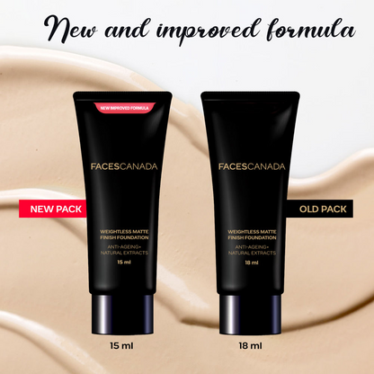 Faces Canada Weightless Matte Finish Foundation-Natural 03