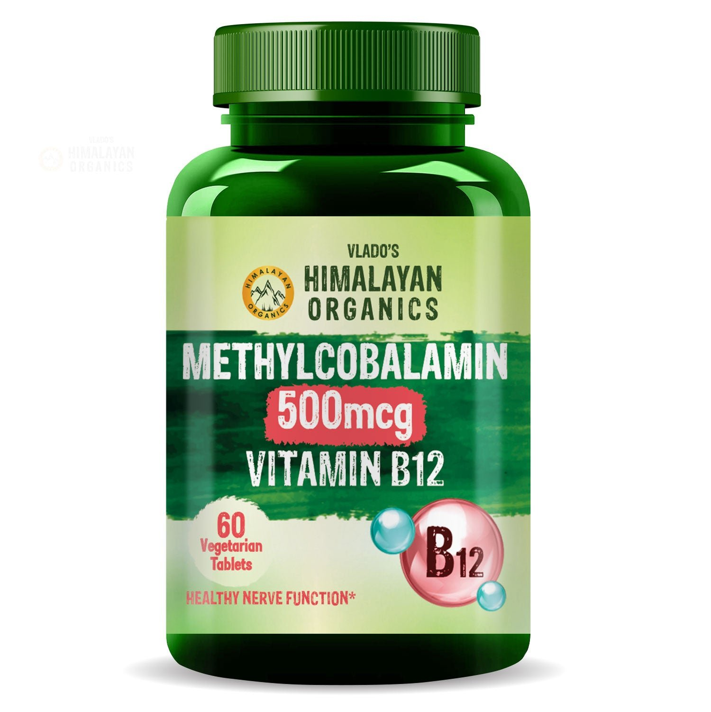 Himalayan Organics Methyl Cobalamin Vitamin B12 Tablets