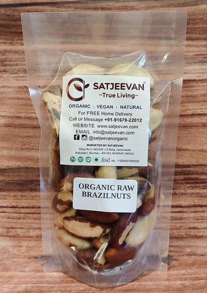 Satjeevan Organic Raw Brazilnuts