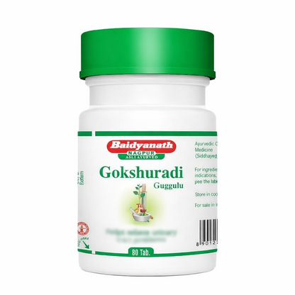 Baidyanath Nagpur Gokshuradi Guggulu - 80 tabs
