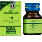 SBL Homeopathy Bio-Combination 19 Tablets
