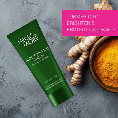 Herbs & More Aloe Turmeric Cream