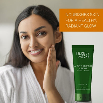 Herbs & More Aloe Turmeric Cream
