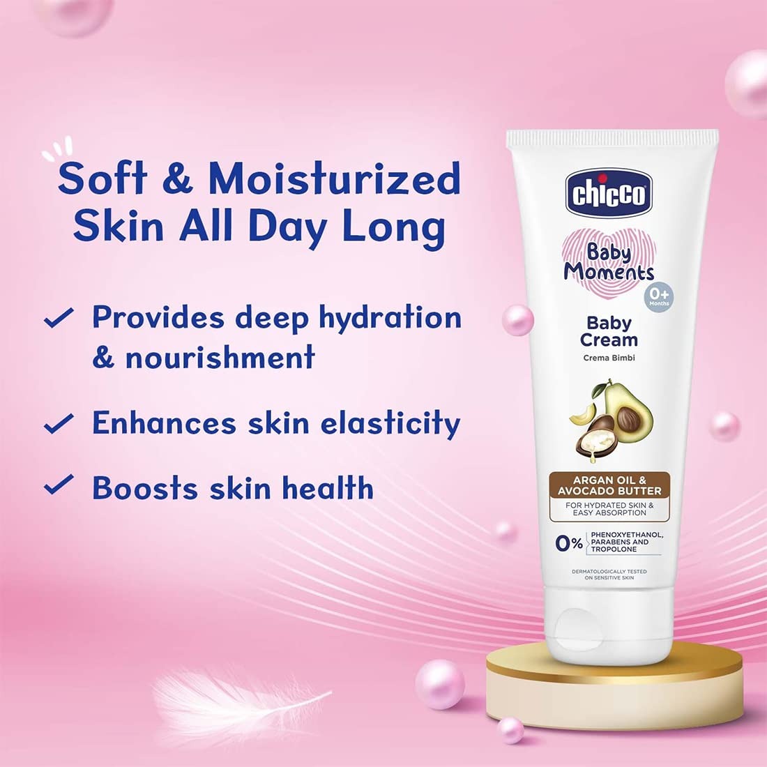 Chicco Baby Cream Argon Oil & Avocado Butter