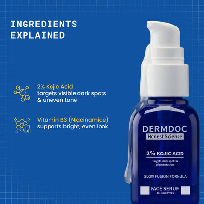 Dermdoc 2% Kojic Acid Face Serum