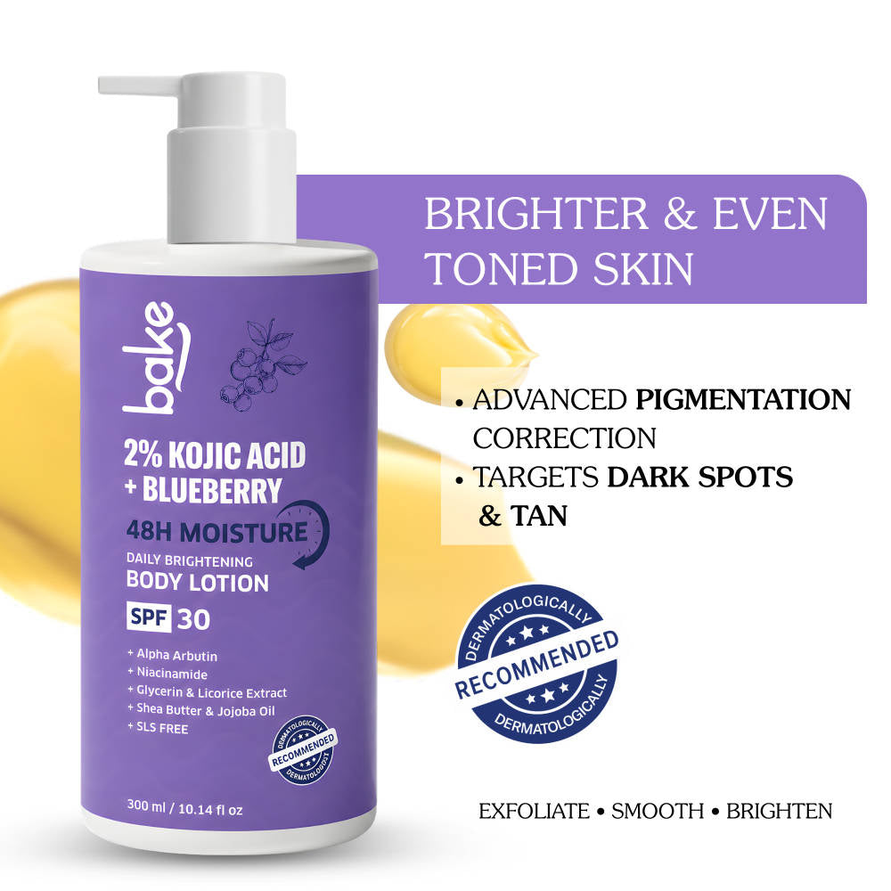 Bake 2% Kojic Acid Body Lotion SPF 30
