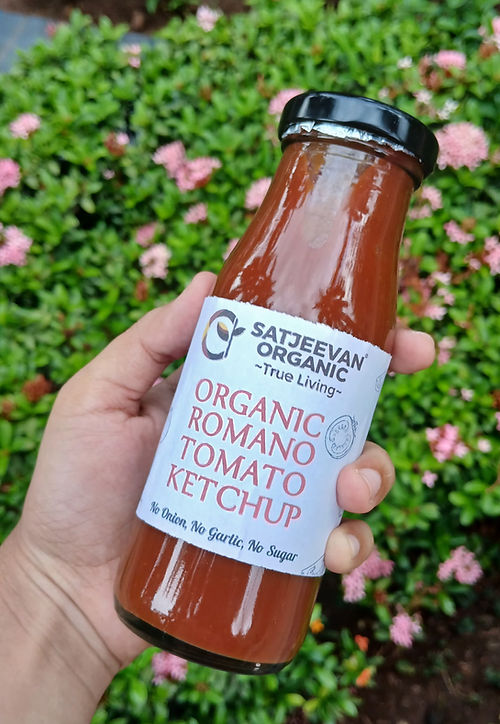 Satjeevan Organic Romano Tomato Ketchup