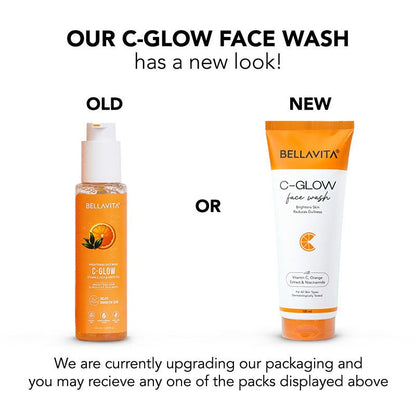 Bella Vita C-Glow Vitamin C Face Wash Brightening Formula for Men and Women,100 ml