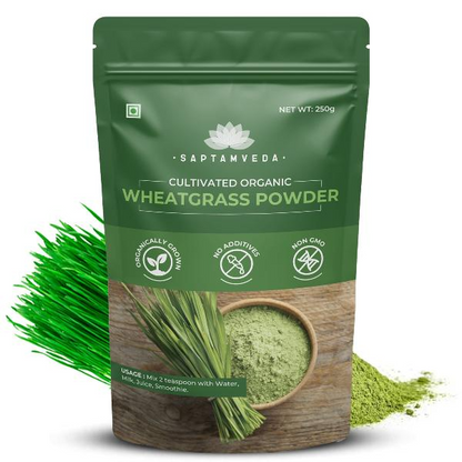 Saptamveda Organic Wheatgrass Powder