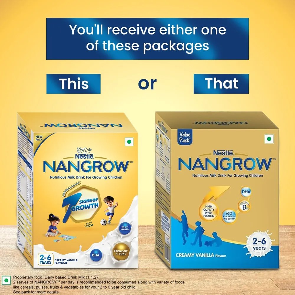 Nestle Nangrow Nutritious Milk Drink - 2 to 6 Years