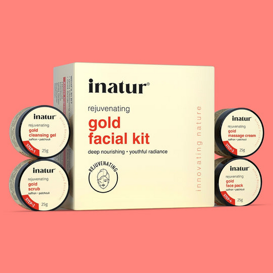 Inatur Saffron Gold Facial Kit