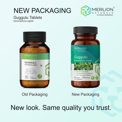 Merlion Naturals Guggulu 500mg Tablets