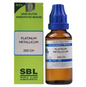 SBL Homeopathy Platinum Metallicum Dilution