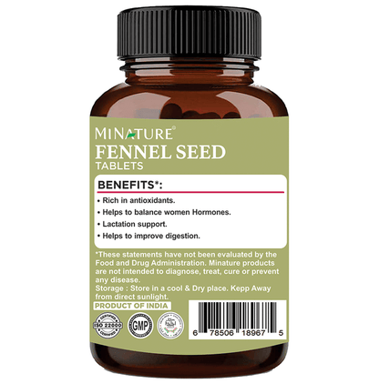 Minature Fennel Seed Tablets