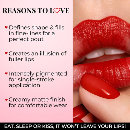 Just Herbs Fill & Define Lip Liner - Fiery Pink