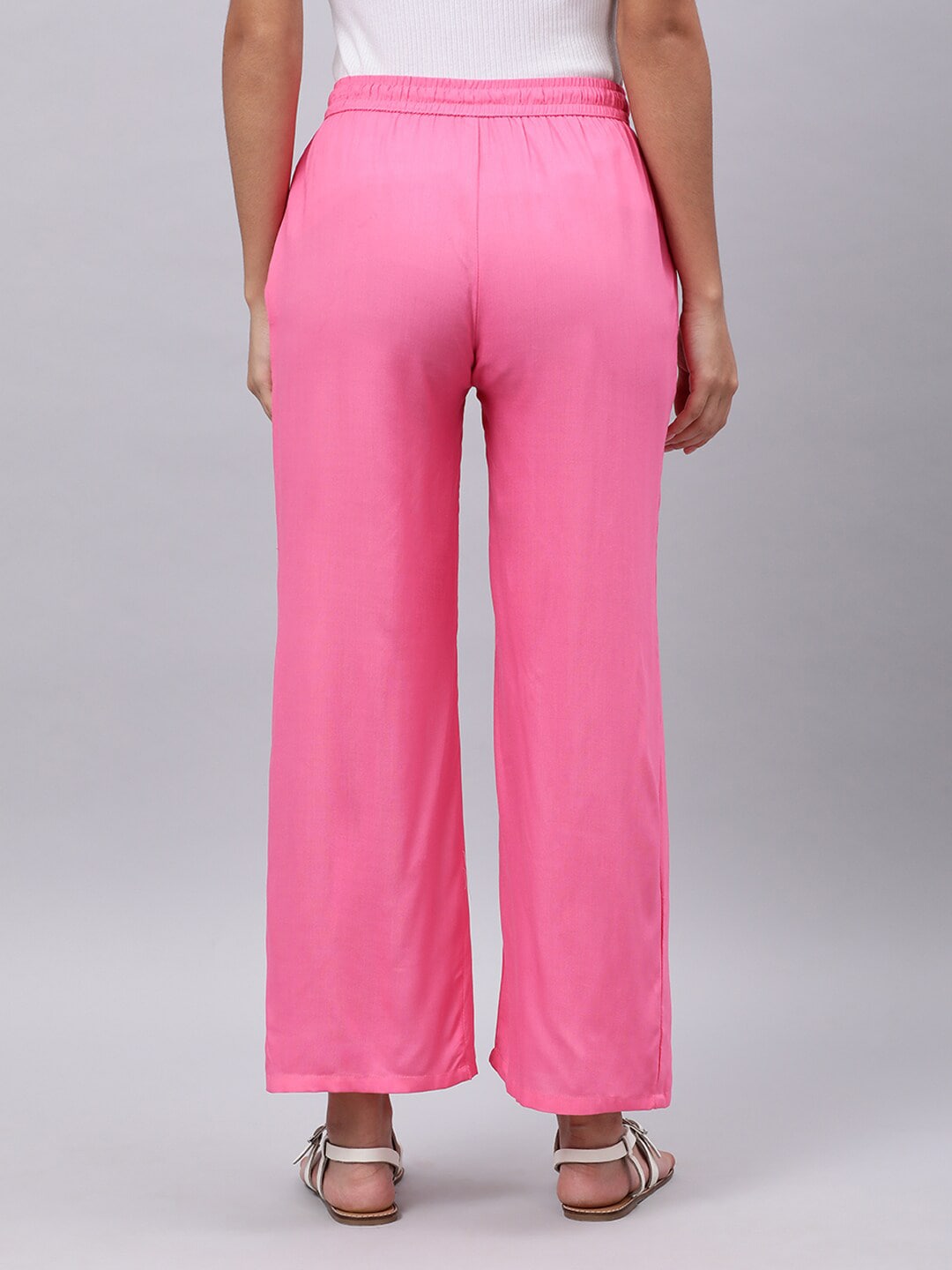 Souchii Pink Liva Palazzos