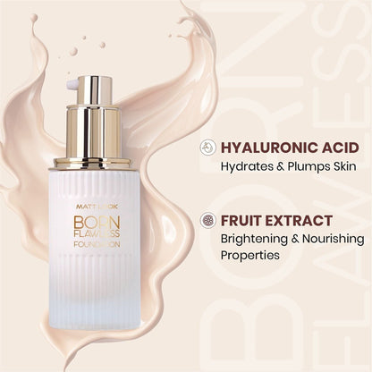 Matt Look Born Flawless Weightless Foundation - Born Ivory