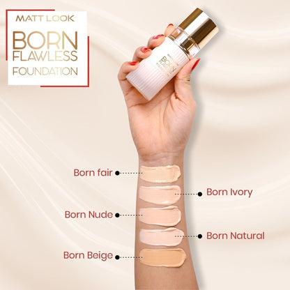 Matt Look Born Flawless Weightless Foundation - Born Beige