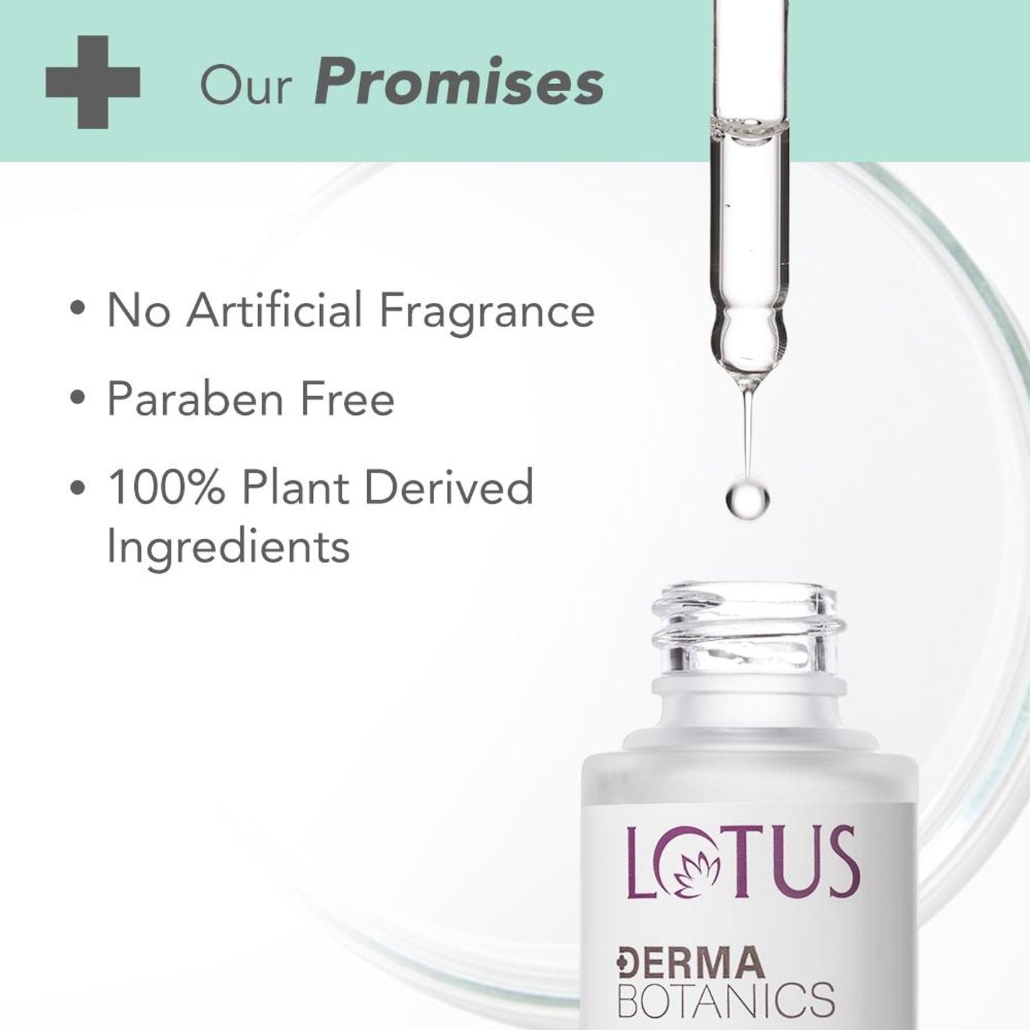 Lotus Herbals Derma Botanics Hi-Dose Serum Kojic Acid + Multi Berry, PH5.5 For Sensitive Skin