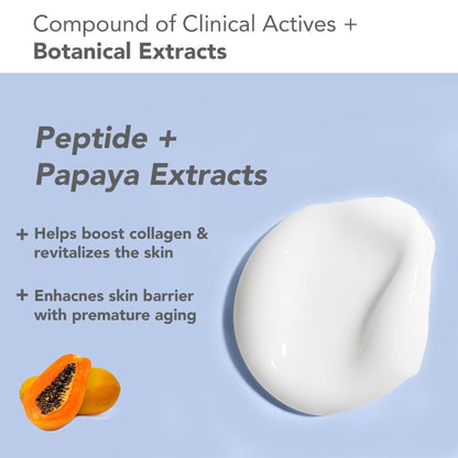 Lotus DermaBotanics Peptide + Papaya Extract Deep Hydra Creme, pH5.5, Normal to Combination Skin
